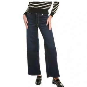 Frame Denim Dark Jeans with Contrast Stitching